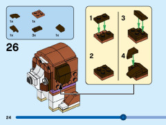 LEGO 40543 instructions page 24 – build guide