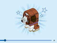 LEGO 40543 instructions page 31 – build guide