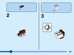 LEGO 40543 instructions page 33 – build guide