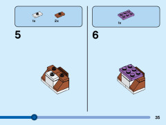 LEGO 40543 instructions page 35 – build guide