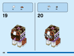 LEGO 40543 instructions page 44 – build guide