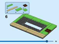 LEGO 40543 instructions page 55 – build guide