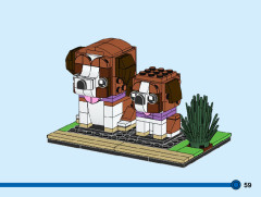 LEGO 40543 instructions page 59 – build guide