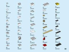 LEGO 40543 instructions page 61 – build guide