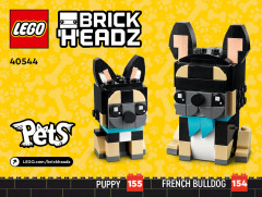 LEGO 40544 instructions page 1 – build guide