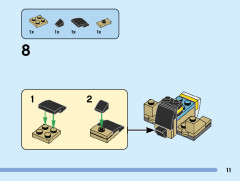 LEGO 40544 instructions page 11 – build guide