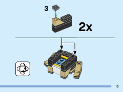 LEGO 40544 instructions page 13 – build guide