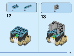 LEGO 40544 instructions page 15 – build guide