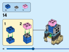 LEGO 40544 instructions page 16 – build guide