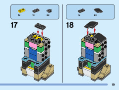 LEGO 40544 instructions page 19 – build guide