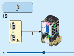 LEGO 40544 instructions page 20 – build guide
