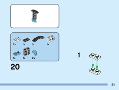 LEGO 40544 instructions page 21 – build guide