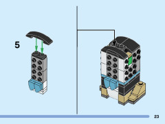 LEGO 40544 instructions page 23 – build guide