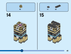LEGO 40544 instructions page 41 – build guide