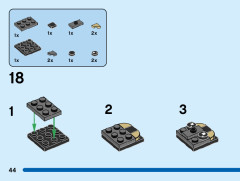 LEGO 40544 instructions page 44 – build guide