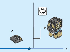 LEGO 40544 instructions page 45 – build guide