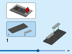 LEGO 40544 instructions page 49 – build guide