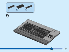 LEGO 40544 instructions page 57 – build guide