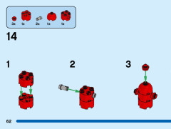 LEGO 40544 instructions page 62 – build guide