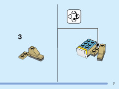 LEGO 40544 instructions page 7 – build guide