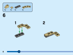 LEGO 40544 instructions page 8 – build guide