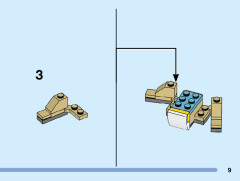 LEGO 40544 instructions page 9 – build guide