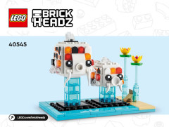 LEGO 40545 instructions page 1 – build guide