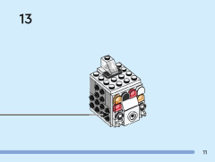 LEGO 40545 instructions page 11 – build guide