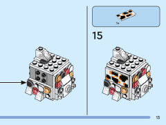 LEGO 40545 instructions page 13 – build guide