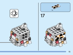 LEGO 40545 instructions page 15 – build guide
