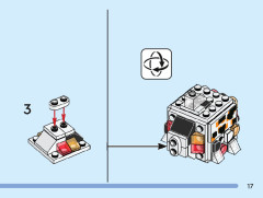 LEGO 40545 instructions page 17 – build guide