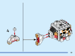 LEGO 40545 instructions page 19 – build guide
