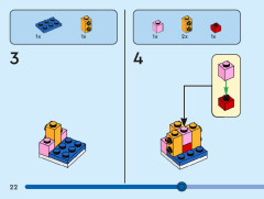LEGO 40545 instructions page 22 – build guide