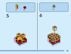LEGO 40545 instructions page 23 – build guide