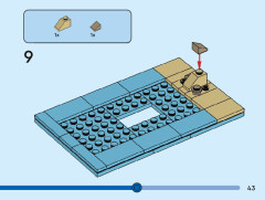 LEGO 40545 instructions page 43 – build guide