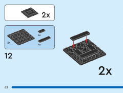 LEGO 40545 instructions page 48 – build guide