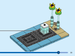 LEGO 40545 instructions page 51 – build guide