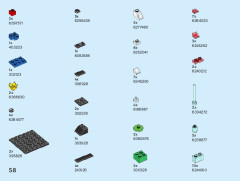 LEGO 40545 instructions page 58 – build guide