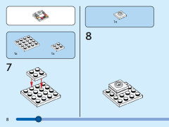 LEGO 40545 instructions page 8 – build guide