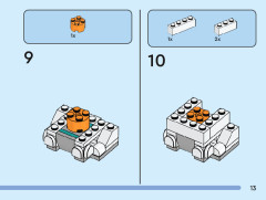 LEGO 40546 instructions page 13 – build guide