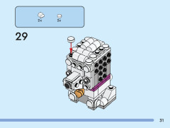 LEGO 40546 instructions page 31 – build guide