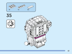 LEGO 40546 instructions page 41 – build guide