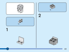 LEGO 40546 instructions page 45 – build guide