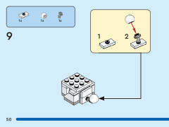 LEGO 40546 instructions page 50 – build guide