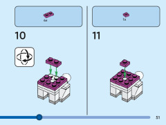 LEGO 40546 instructions page 51 – build guide