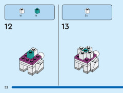 LEGO 40546 instructions page 52 – build guide