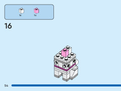 LEGO 40546 instructions page 54 – build guide