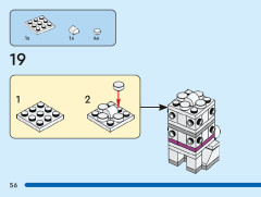 LEGO 40546 instructions page 56 – build guide
