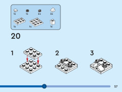 LEGO 40546 instructions page 57 – build guide