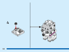 LEGO 40546 instructions page 58 – build guide